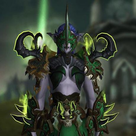 Demon Hunter Mage Tower Set - Demonbane Armor