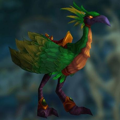 Elusive Emerald Hawkstrider Mount