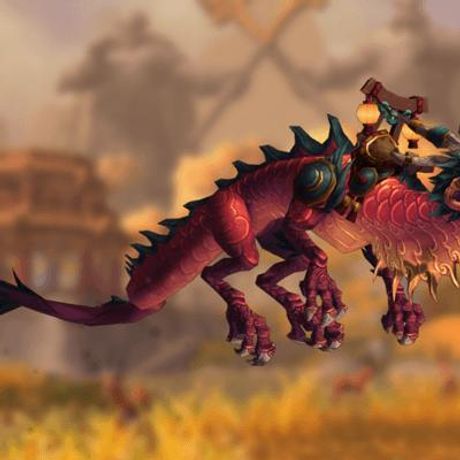 Reins of the Crimson Cloud Serpent Mount