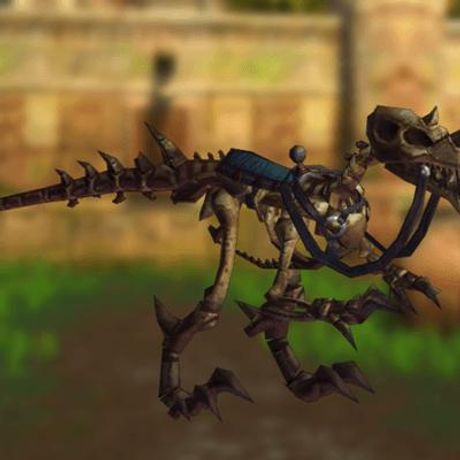 Fossilized Raptor Mount