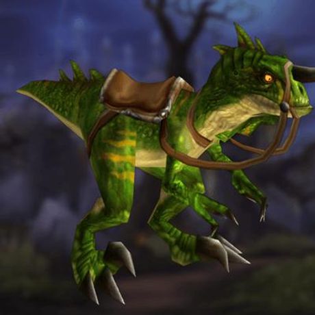 Green Primal Raptor Mount