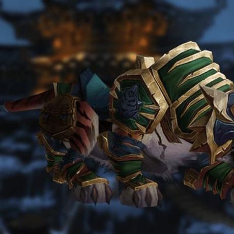 Reins of the Green Shado-Pan Riding Tiger Mount