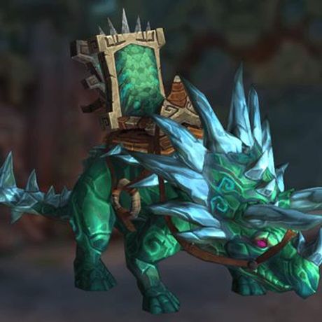 Jade Primordial Direhorn Mount