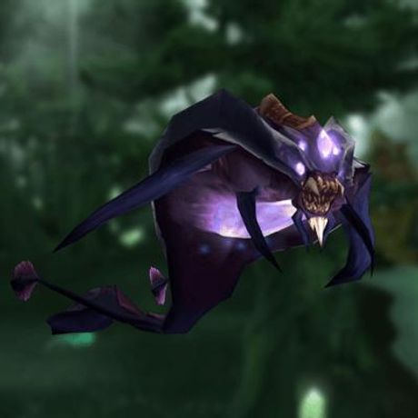 Purple Riding Nether Ray Mount