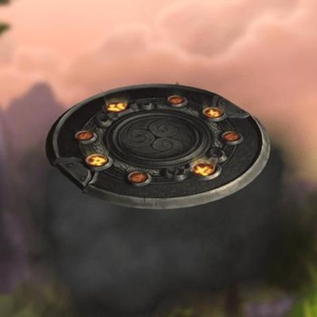 Disc of the Red Flying Cloud Mount