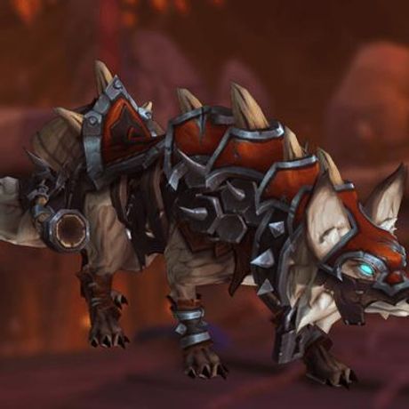 Vicious War Fox Mount