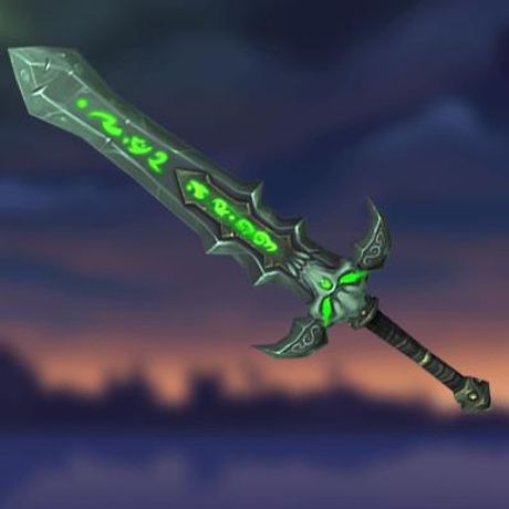 Unholy Ebon Warsword