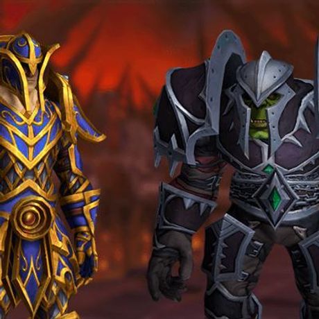 BFA Season 2 Plate Transmog Set - Sinister Gladiator Plate Armor