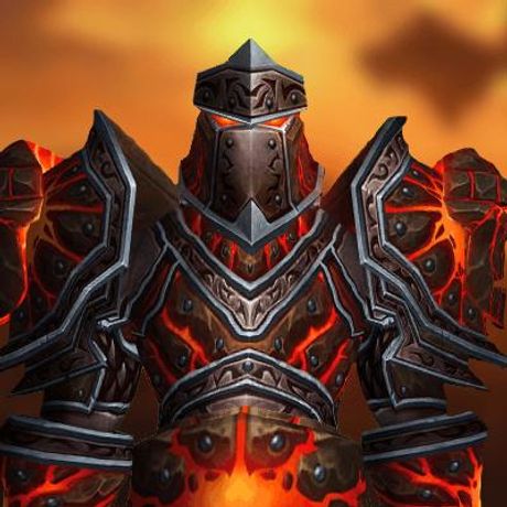 Warrior Tier 12 Transmog Set - Molten Giant Battleplate