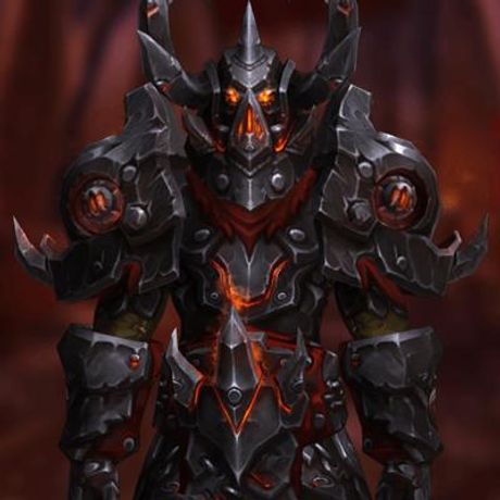 Warrior Tier 17 Transmog Set - Blackhand’s Battlegear