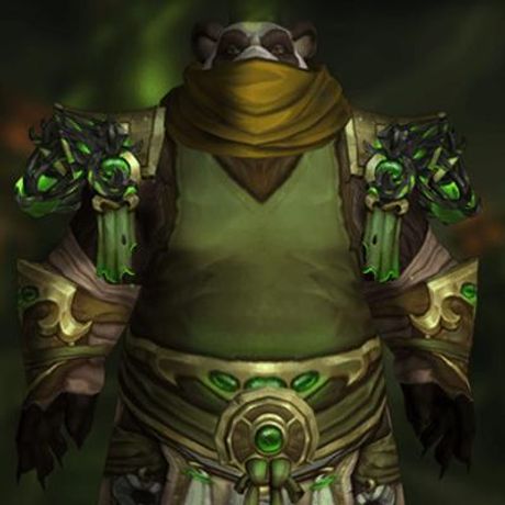 Monk Tier 18 Transmog Set - Battlewrap of the Hurricane's Eye