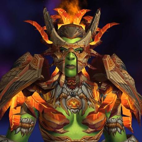 Shaman Tier 11 Transmog Set - Regalia of the Raging Elements