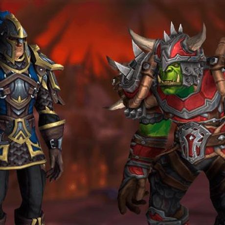 BFA Season 1 Mail Transmog Set - Dread Gladiator Mail Armor