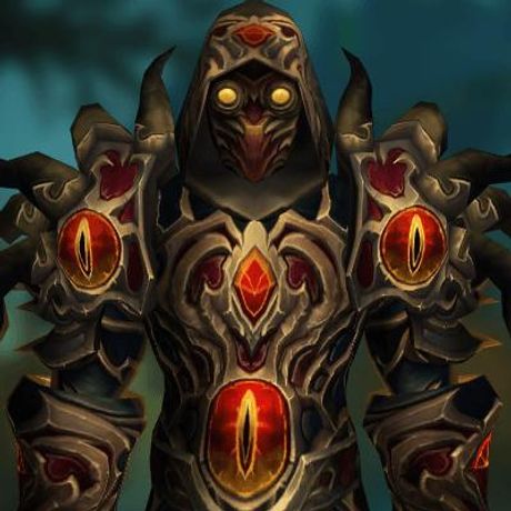 Warlock Tier 7 Transmog Set - Plagueheart Garb