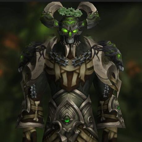 Warlock Tier 18 Transmog Set - Deathrattle Regalia