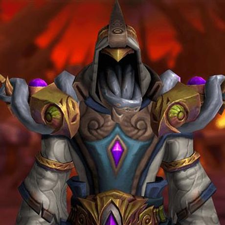 BFA Season 4 Cloth Transmog Set - Corrupted Gladiator's Cloth Armor