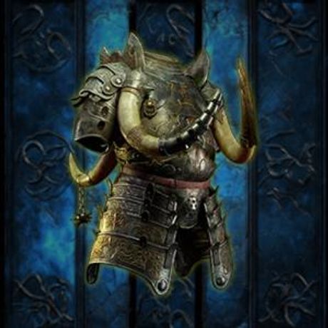 POE 2 EDYRN'S TUSKS BODY ARMOUR FOR SALE