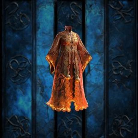 POE 2 CLOAK OF FLAME BODY ARMOUR FOR SALE