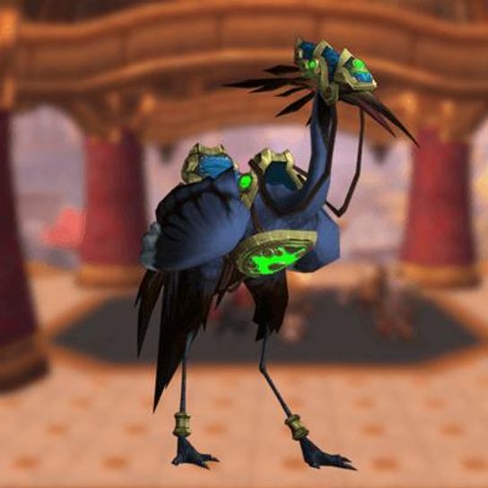 Reins of the Azure Riding Crane Mount