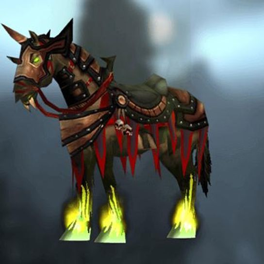 Fiery Warhorse's Reins Mount