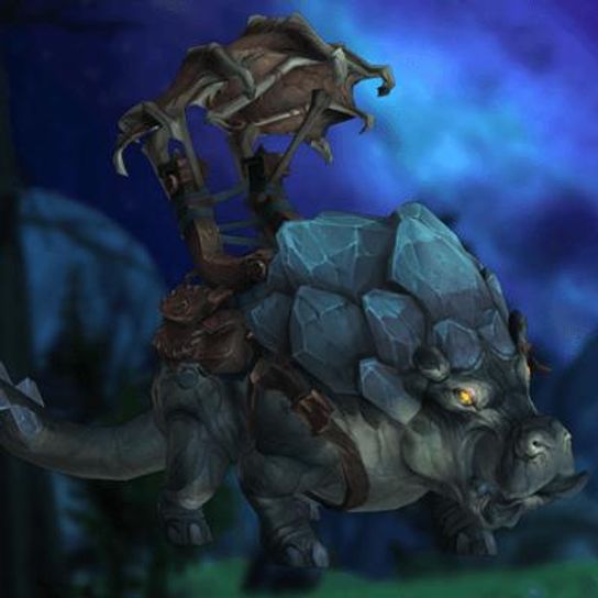 Sapphire Riverbeast Mount