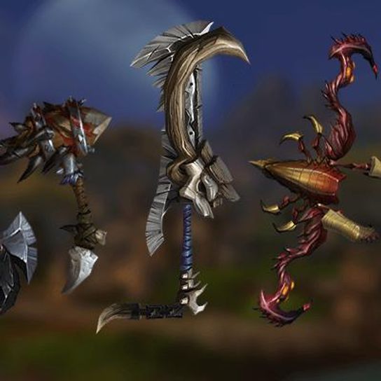 Arsenal: Primal Gladiator's Weapons