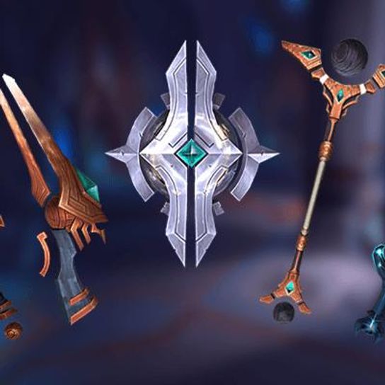 Arsenal: Cosmic Gladiator's Weapons