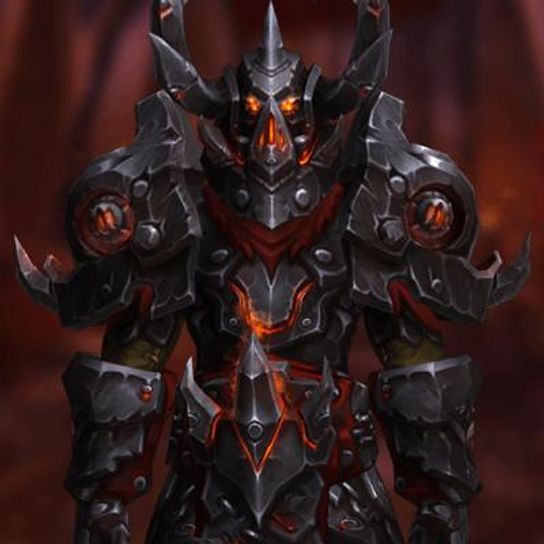 Warrior Tier 17 Transmog Set - Blackhand’s Battlegear