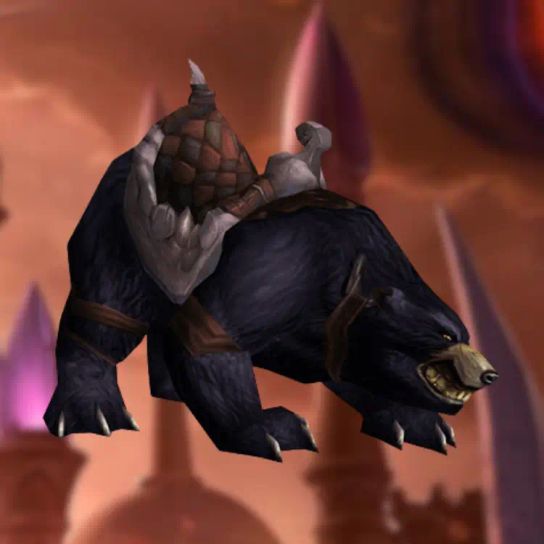 Big Battle Bear Mount