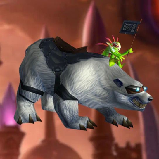 Big Blizzard Bear Mount