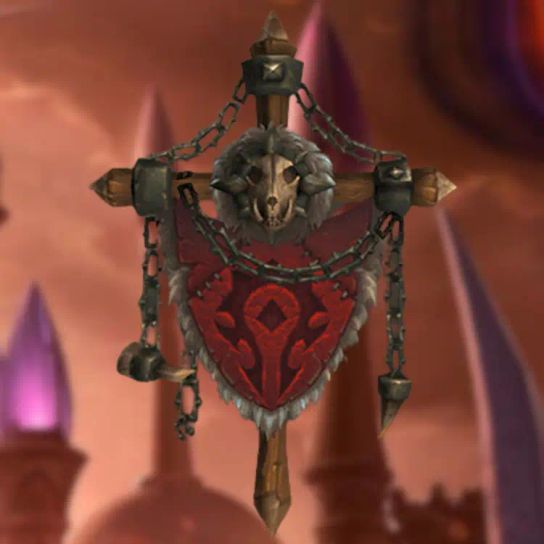 Orgrimmar Hero's War Banner Toy