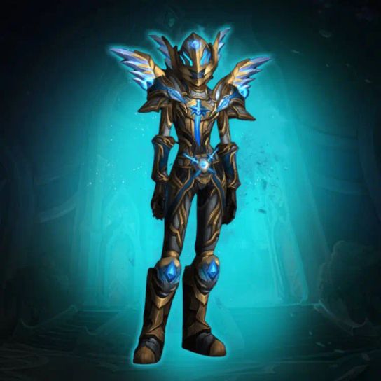 WoW Pandaria Classic Holy Warrior Plate Boost