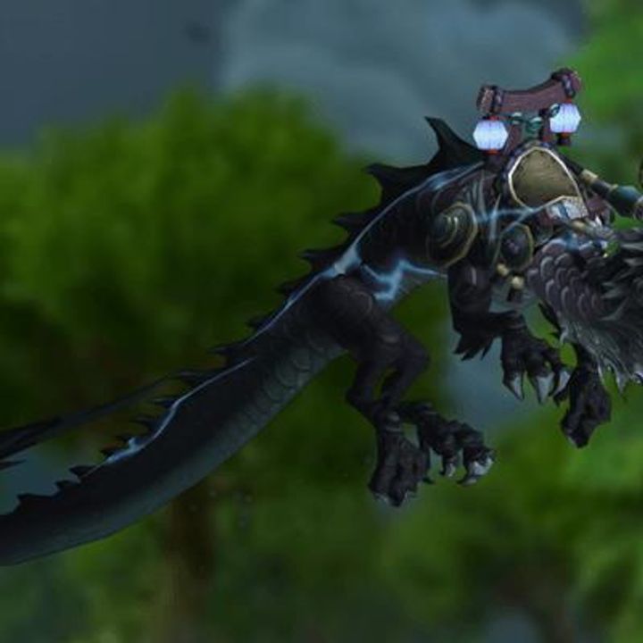 Thundering Onyx Cloud Serpent Mount