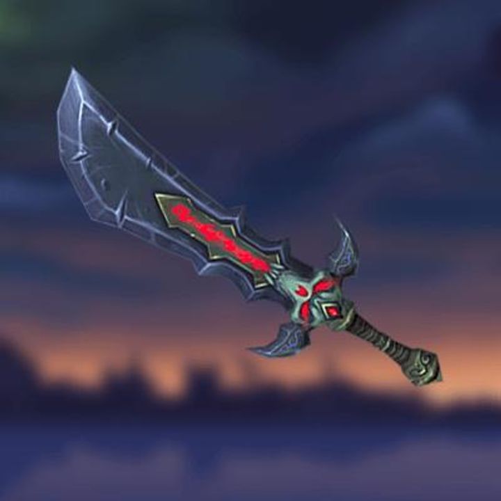 Bloodied Ebon Blade
