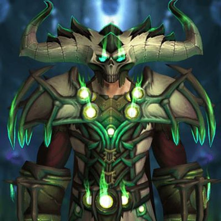 Warlock Tomb of Sargeras Tier 20 Transmog Set