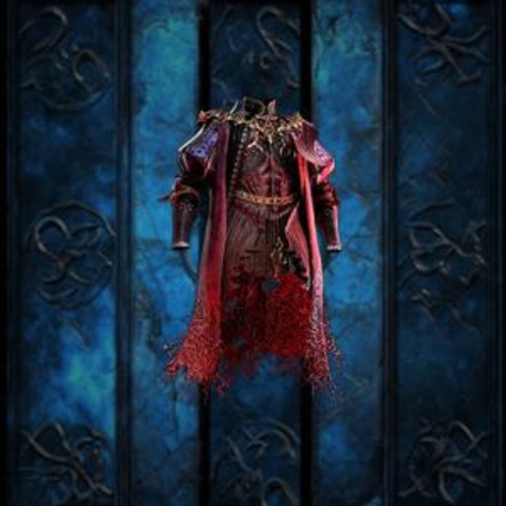 POE 2 COUTURE OF CRIMSON BODY ARMOUR FOR SALE